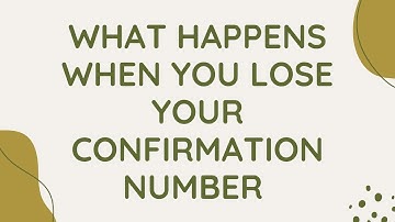 What Happens When You Lose or Forget to Save Your Confirmation Number After DV Application