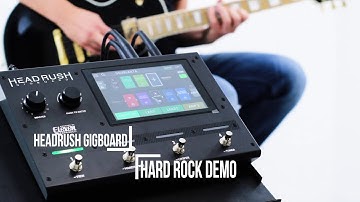 Headrush Gigboard | Hard Rock Demo (In the mix)