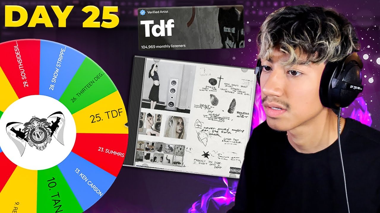 How To: TDF | How TDF Makes CREATIVE BEATS FOR 1ONEAM | Rapper Roulette ...