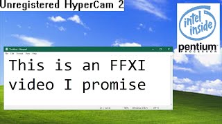 The Unregistered HyperCam 2 bit (FFXI on a 90MHz CPU)
