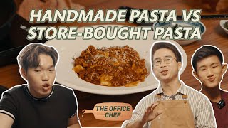 Handmade Pasta vs Store-Bought Pasta: Beef Bolognese | The Office Chef E9