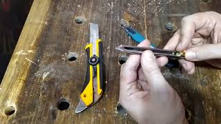 Нож Дело Техники со сменным лезвием с фиксацией,  9 мм 261132
