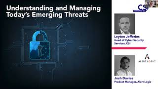 Emerging Threats Webinar - May 2022 (CSI and Alert Logic, Cyber Security Experts) screenshot 5