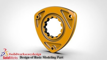 Solidworks Tutorial # 84 SolidWorks Basic Part Modeling Design BY SOLIDWORKS_EASY_DESIGN.