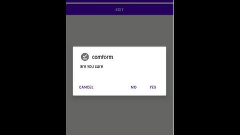 AlertDialog in Android Studio. How to create AlertDialog in android?| android Tutorial.
