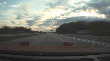 Time Lapse: 1989 Pontiac Firebird Wednesday Commute (both ways)
