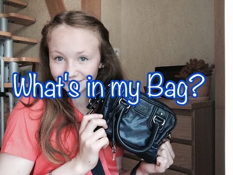 Видео: Что в моей сумке?/ What's in my bag♡