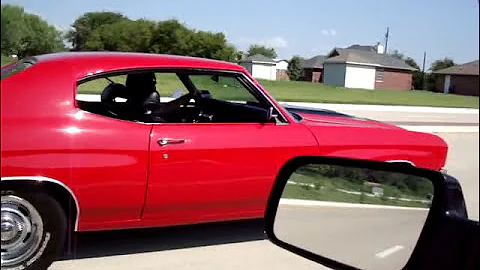1970 Chevelle SS 396/450HP+ 4-speed getting down on it !
