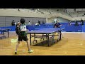 坂本竜次郎 vs 山田直騎|第30回東アジアホープス日本代表選考会 男子シングルス 第1ステージ Aリーグ