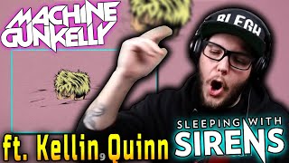 Metalhead Reactor Reacts to Machine Gun Kelly - love race (feat Kellin Quinn) Reaction