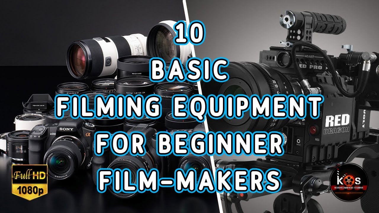 Movie making equipment for beginners