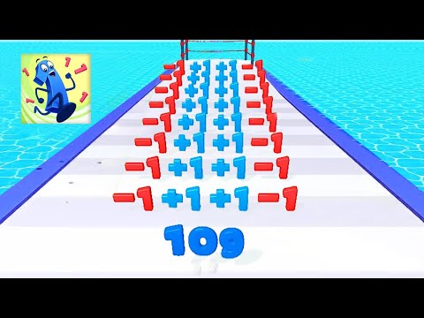 Jelly Run, Ball Run Infinity, Level Up Number Infinity - Gameplay Mobile Walkthrough Android 2