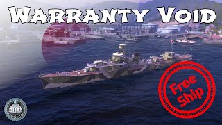 Japanese Premium Cruiser "Yubari" Revisited - World of Warships Blitz screenshot 2