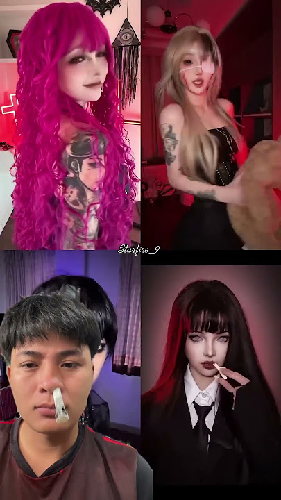 Hdduiop jajan #blackpink #kpop #rose #funny #wigs #cosplay #duet #diynstitch #comedy #stitchtricks