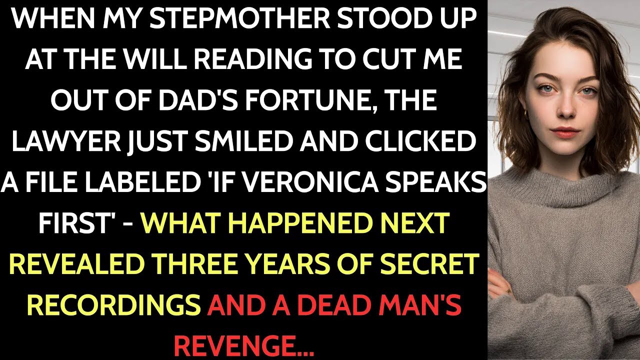 My Stepmother Announced She Was Cutting Me From Dad'S Will At The Reading The Lawyer Started