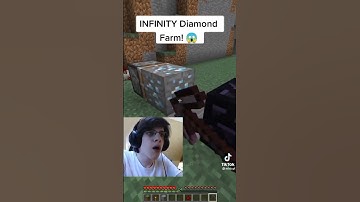 Infinity diamond farm #minecraft
