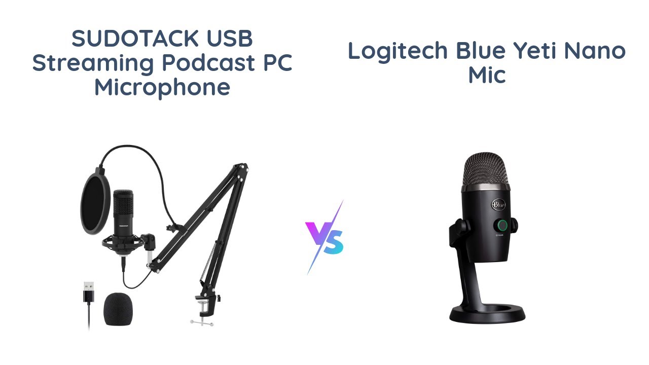  Logitech for Creators Blue Yeti Nano USB Microphone