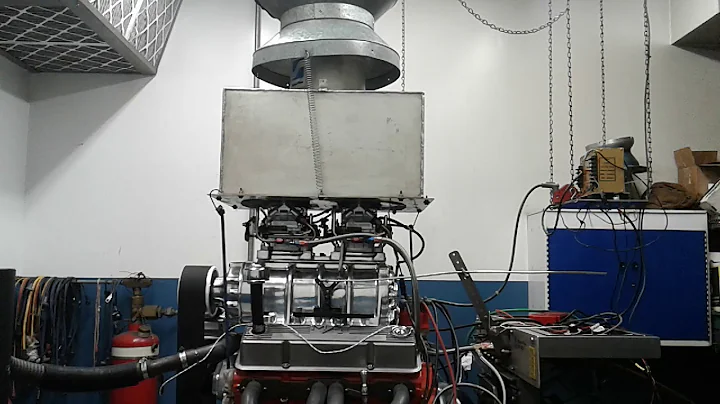 1st video-Chuck Swanson blown 375cid small block s...