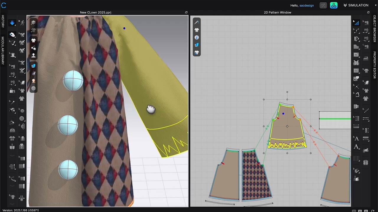 How to Make a Clown Costume | 3D Pattern Demonstration