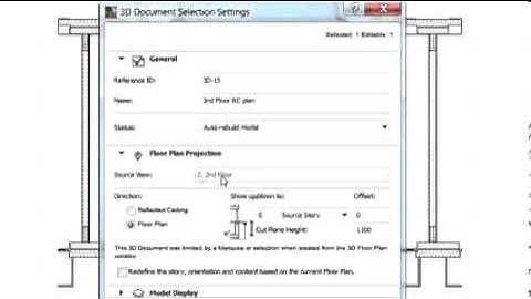 ArchiCAD 17 New Features  013   Creating a reflected ceiling plan 3D document   YouTube