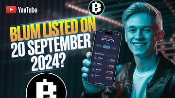Blum airdrop listing on 20 September 2024 in Binance? #blum #listing #date