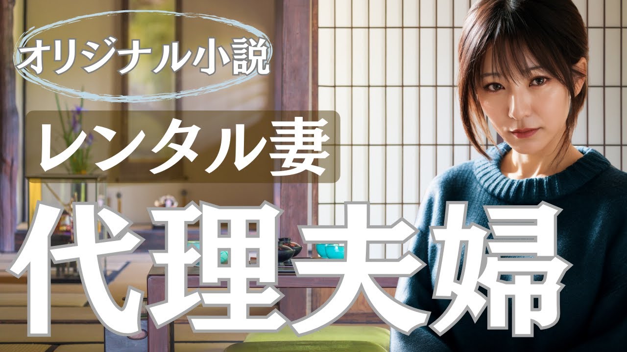 レンタル 人妻 朗読】オリジナル小説 ~妻のレンタル。取引先の社長に思わず嘘を付いてしまったことから始まる恋~ - YouTube