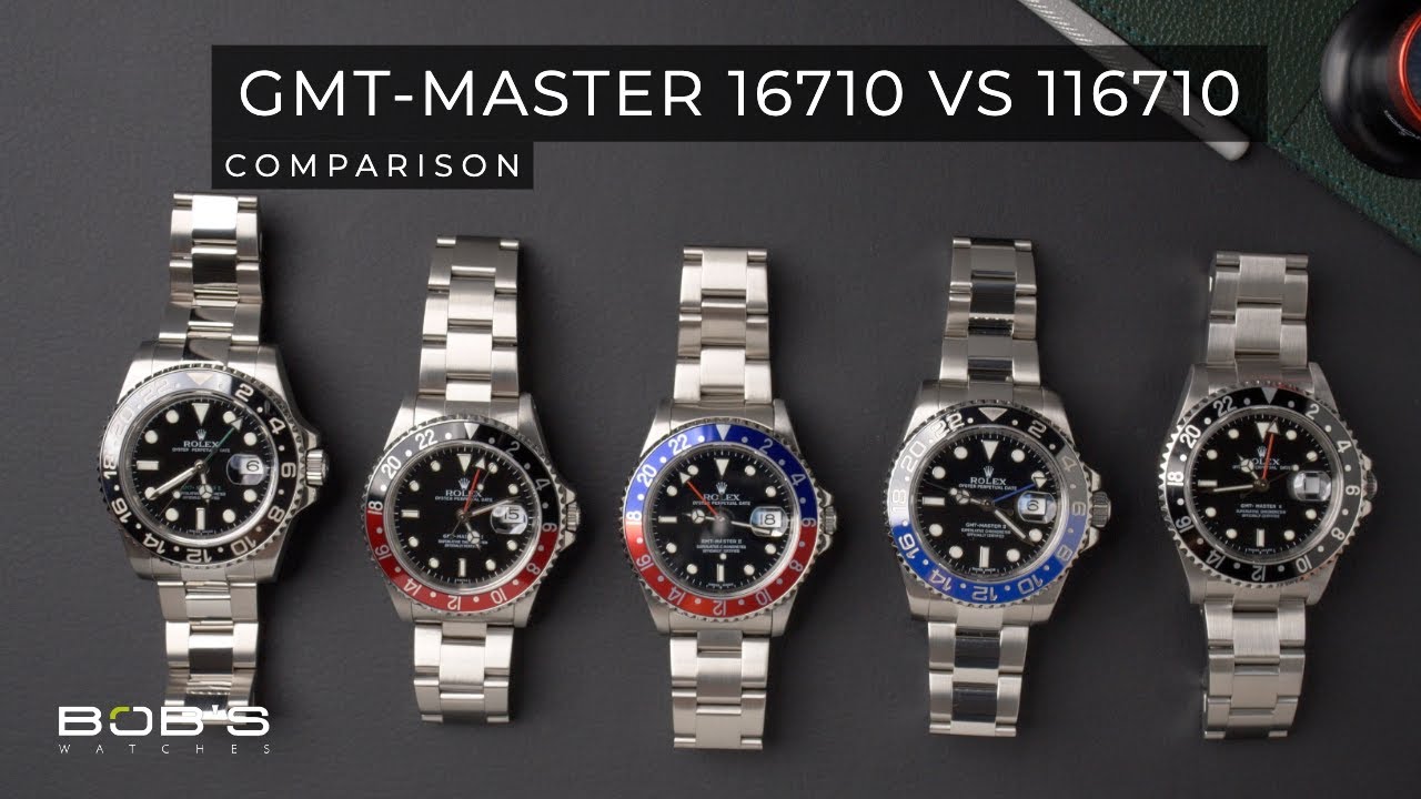 gmt master 116710