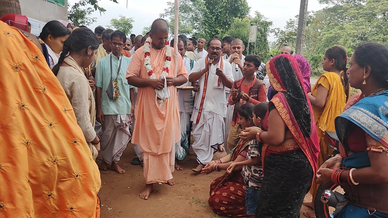 🙏🙏SKCM ଶ୍ରୀପାଦ ଭକ୍ତିବେଦାନ୍ତ ବୋଧୟନ୍ ମହାରାଜ ଆଜି ଆମ ଆଶ୍ରମ କୁ ଆଗମନ କରିଥିଲେ 🙏 ହରେ କୃଷ୍ଣ 🙏16/05/25