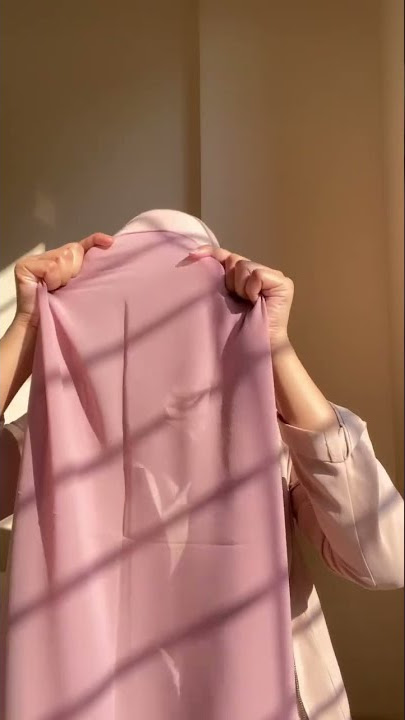 Hijab tutorial with attached undercap💜 #fashion #ytshorts #hijabtutorial #hijabstyle