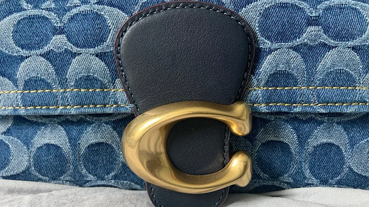 Coach Soft Tabby In Denim Unboxing