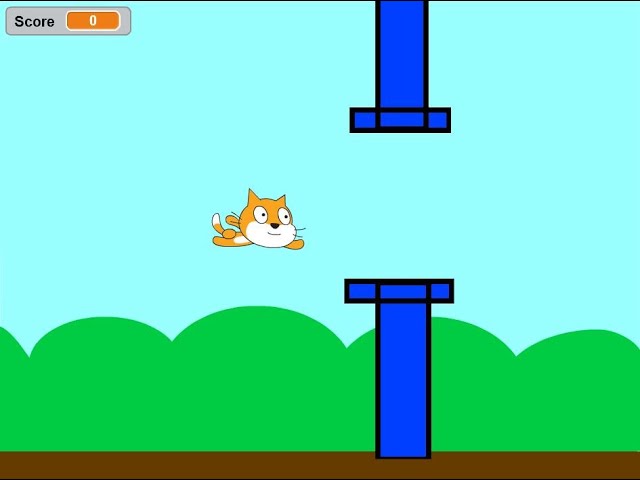 Scratch Flappy Bird Game Tutorial - Scratch Game Video Tutorials