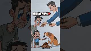 Reality Hurts 💔 | Rich vs Poor Truth 😳 #shorts