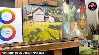 Free Art Lesson : Create Luminous Paintings with Exciting Layers of Colors with Anne Blair Brown