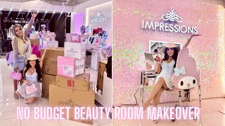 💸 NO BUDGET BEAUTY ROOM SHOP WITH ME + HAUL | Impressions Vanity