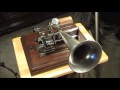 1899 "Whistling Rufus, The One Man Band" Played on 1901 Columbia AB Graphophone (Brown Wax Cylinder)