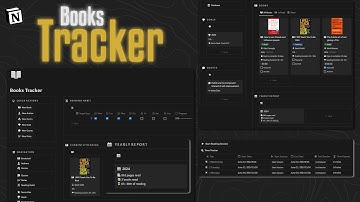 2024 Ultimate Notion Book Tracker Template Tour 📚✨