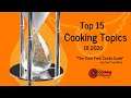 Chef Todd's Top 15 Cooking Topics of 2020