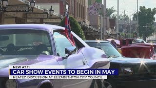 Downtown Elizabethton weekly cruise-ins won't begin until May