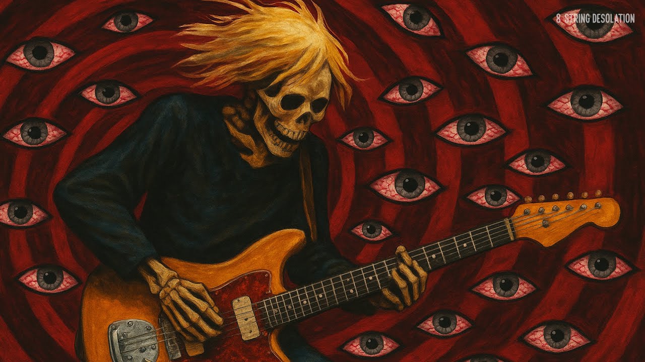 🧠💀 Undead Funk – The Skeleton Riffs in the Eye Spiral | 8-String Desolation