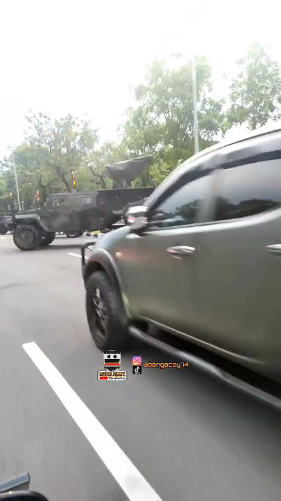 Kendaraan Lapis Baja, Tempur & Kendaraan Taktis Milik TNI di Jl Medan Merdeka Utara Jakarta