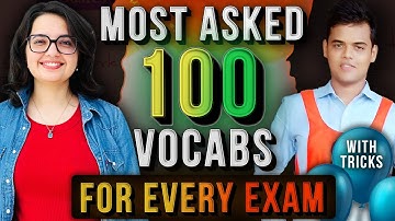 100 Most Asked Vocabulary Tricks for NDA, CDS, AFCAT | Elimination Method - Pooja ma