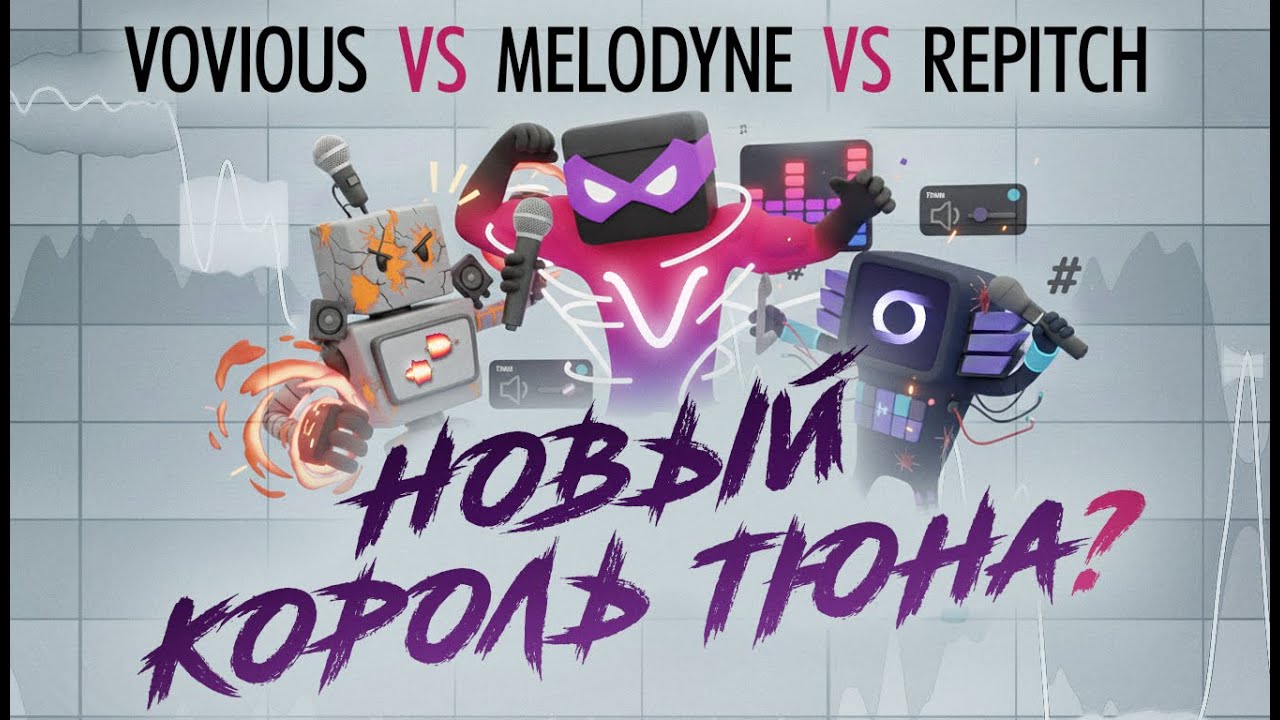 Vovious — новый король тюна? Сравниваем с Melodyne и RePitch