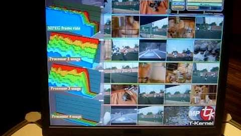 TRONSHOW 2010 - MP T-Kernel demo of 2 kernels on a 4-CPU chip