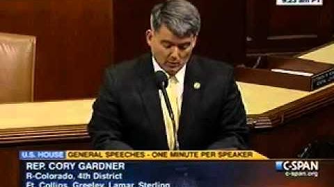 Rep. Gardner puts pressure on Obama Administration to approve Keystone XL Pipeline