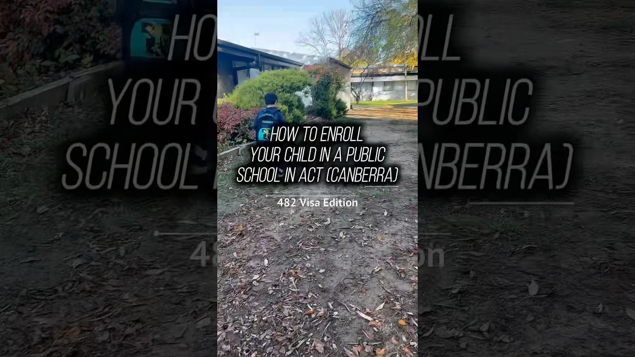 How to enroll your child in a public school in ACT 