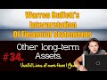 WARREN BUFFETT'S INTERPRETATION OF FINANCIAL REPORTS#34.Other long term assets.Learn Accounting fast