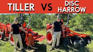 tiller vs disc harrow