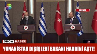 Çavuşoğlu'ndan Dendias'a tokat gibi yanıt