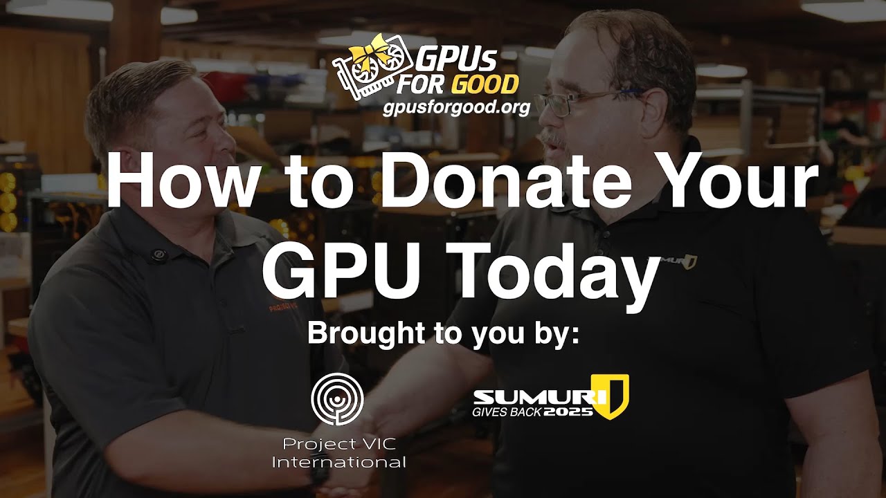 How to Donate GPU Project VIC X SUMURI - YouTube