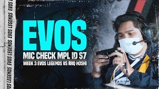 Mic Check vs RRQ Hoshi | EVOS Legends MPL ID S7 Week 3